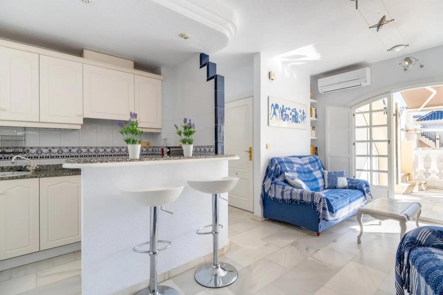 Amazing Penthouse On The Beach, Sea Views, Wifi, Airconditioning And Parking Torrevieja Bagian luar foto